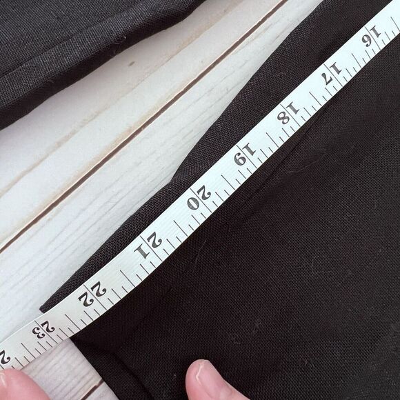 NWT Vintage Deadstock Talbot Irish Linen Straight Leg Trousers Womens Sz 12 P - Picture 10 of 10